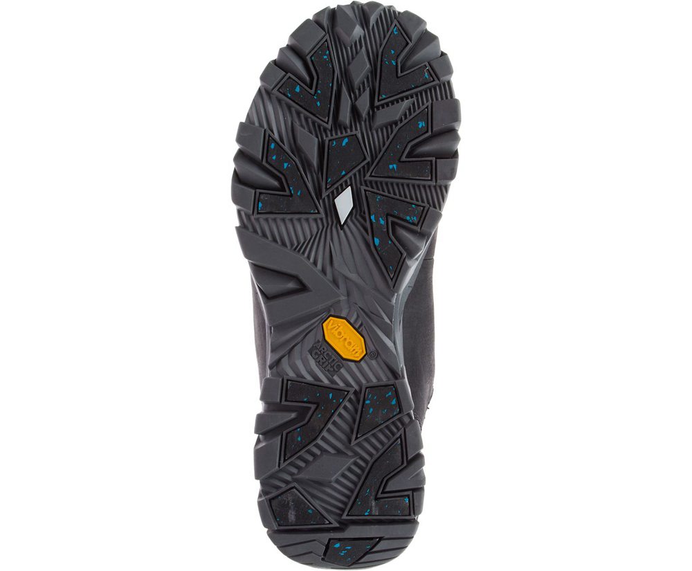 Merrell Boots Black - Coldpack Ice+ 8\" Zip Polar Waterproof - Mens 96XVTWHIR